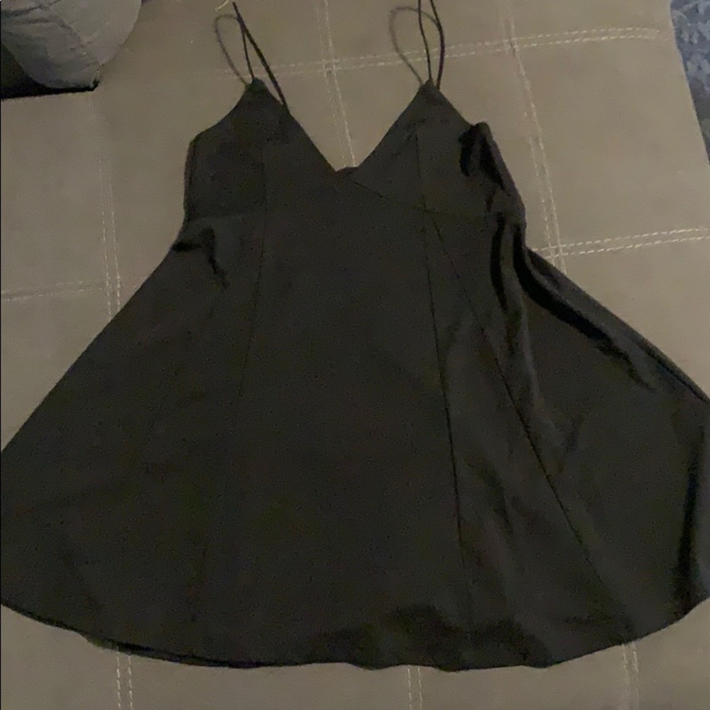 Kendall & Kylie Black slip dress